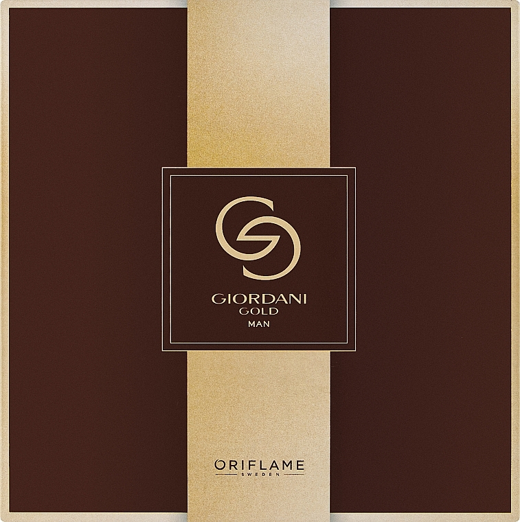 Oriflame Giordani Gold Man - Duftset (Eau de Toilette 75 ml + Deo Roll-on 50 ml) — Bild N1