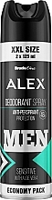 Düfte, Parfümerie und Kosmetik Parfümiertes Körperspray für Männer - Bradoline Alex Sensitive Deodorant