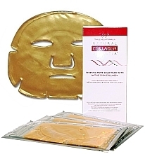 Düfte, Parfümerie und Kosmetik Kollagenmaske mit Gold - Natural Collagen Inventia Pure Gold Mask With Collagen