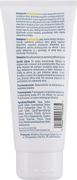 Duschgel - Medispirant Shower Gel + Shampoo Antiperspirant  — Bild N2