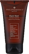 Düfte, Parfümerie und Kosmetik Pflegendes und feuchtigkeitsspendendes Shampoo mit Ahornextrakt - Philip Martin's Maple Wash (Mini) 