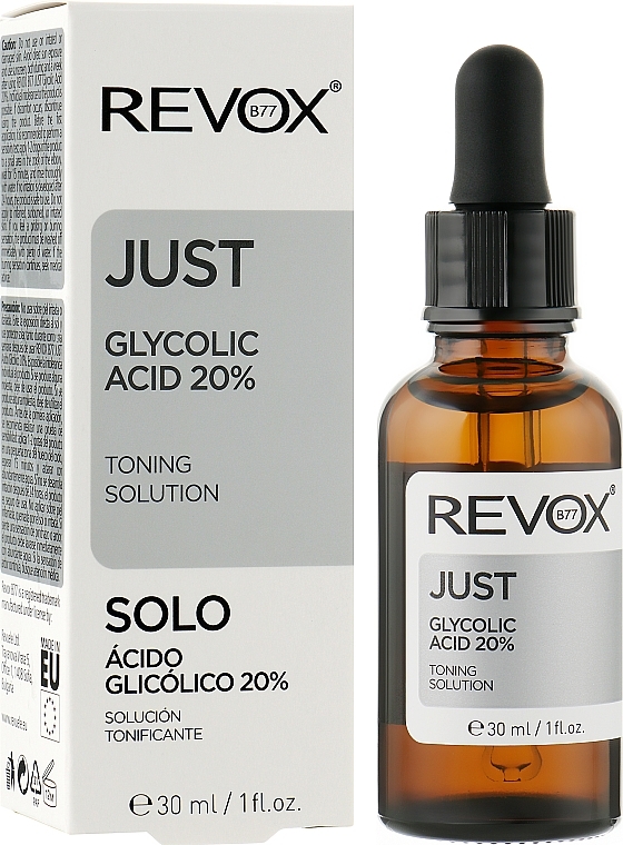 20% Glykolsäure - Revox Just Glycolic Acid 20% Toning Solution — Bild N2