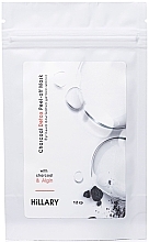 Düfte, Parfümerie und Kosmetik Entgiftende Peel-off Maske mit Aktivkohle und Algin - Hillary Charcoal Detox Peel-Off Mask