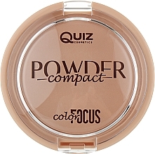 Kompaktpuder ohne Spiegel - Quiz Cosmetics Color Focus Powder — Bild N2