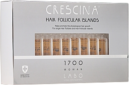 Düfte, Parfümerie und Kosmetik Haarwuchs stimulierende Lotion in Ampullen für Frauen 1700 - Crescina Hair Follicular Islands Re-Growth