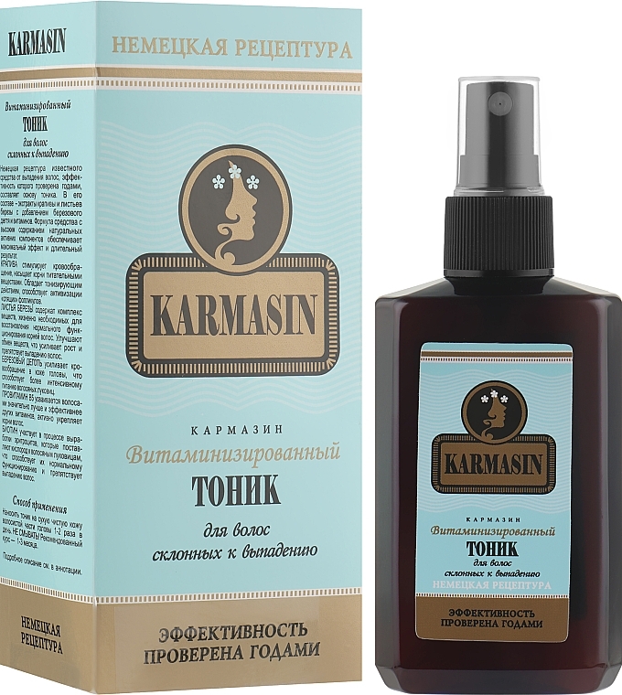 Tonikum gegen Haarausfall mit Vitaminen - Pharma Group Laboratories Karmasin Toner Hair  — Bild N3