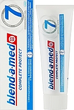 Zahnpasta Complete Protect 7 Crystal White - Blend-a-Med Complete Protect 7 Crystal White Toothpaste — Bild N2