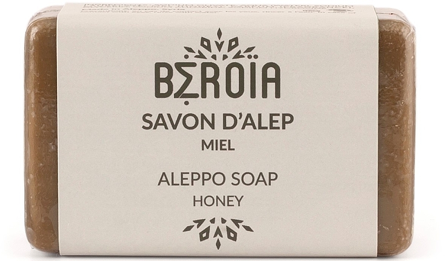 Seife mit Honig - Beroia Aleppo Soap With Honey — Bild N1