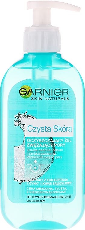 Reinigungsgel gegen Mitesser - Garnier Skin Naturals — Foto N1