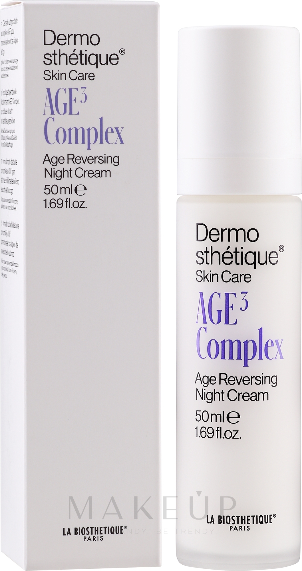 Anti-Aging-Gesichtscreme für die Nacht - La Biosthetique Dermosthetique Skin Care AGE? Age Reversing Night Cream — Bild 50 ml
