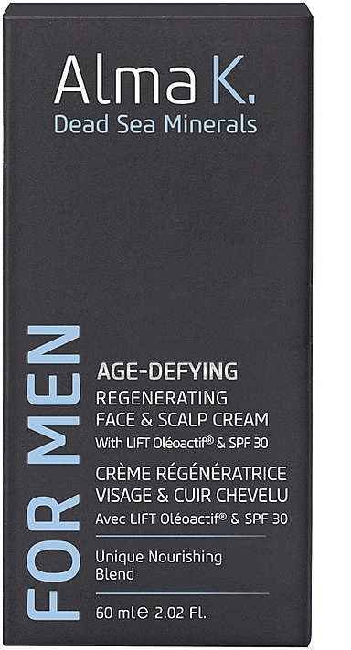 Regenerierende Creme für Gsicht und Kopfhaut - Alma K Regenerating Face & Scalp Cream SPF 30 — Bild N2