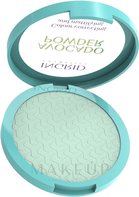 Gesichtspuder mit Avocado - Ingrid Cosmetics Avocado Powder Colour Correcting And Mattifying — Bild 8 g