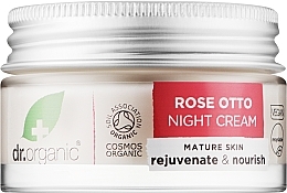 Nachtcreme mit Rose - Dr. Organic Rose Night Cream — Bild N1