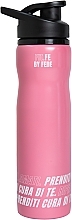 GESCHENK! Wasserflasche aus Edelstahl rosa - Fit.Fe By Fede Stainless Steel Water Bottle  — Bild N1