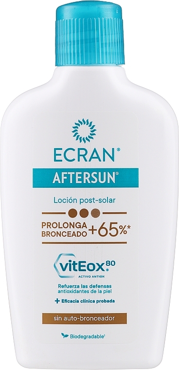 Regenerierende After Sun Lotion für empfindliche Haut - Ecran Aftersun Lotion For Dry Skin — Bild N1