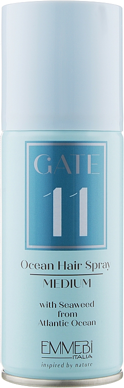 Haarlack mit Algen mittlerer Halt - Emmebi Italia Gate 11 Hair Spray Medium — Bild N1