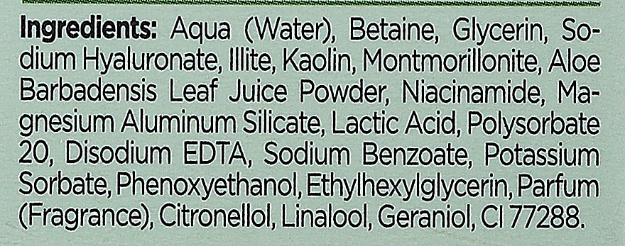 Entgiftender und normalisierender Serum-Booster für das Gesicht mit grünem Ton - Bielenda Botanical Clays Vegan Serum Booster Green Clay — Bild N2