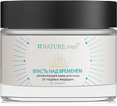 Feuchtigkeitsspendende Tagescreme gegen die ersten Falten - Nature.med Moisturizing Face Cream From The First Wrinkles — Bild N1