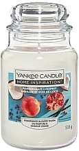 Duftkerze im Glas - Yankee Candle Home Inspiration Pomegranate Coconut — Bild N1