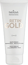 Düfte, Parfümerie und Kosmetik Algen-Gesichtsmaske mit kolloidalem Gold - Farmona Professional Retin Gold Mask