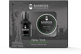 Düfte, Parfümerie und Kosmetik Bartpflegeset - Barbers New York (beard/oil/30ml + beard/balm/50ml)