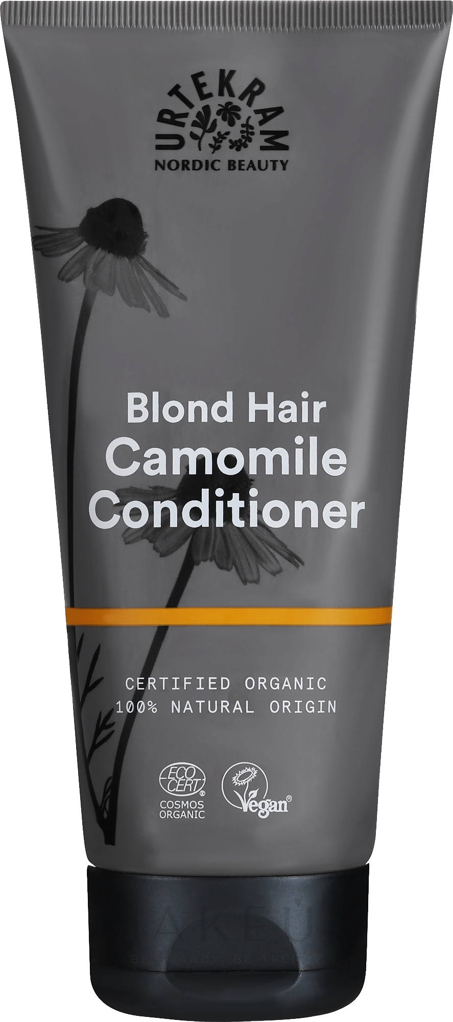 Pflegende und feuchtigkeitsspendende Haarspülung für blondes Haar mit Kamille - Urtekram Blond Hair Camomile Conditioner — Bild 180 ml