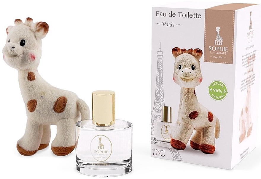 Parfums Sophie La Girafe Eau de Toilette - Duftset (Eau de Toilette 50ml + Spielzeug 1 St.)  — Bild N1