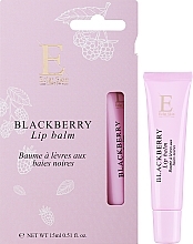 Lippenbalsam mit Brombeergeschmack - Eclat Skin London Blackberry Lip Balm  — Bild N2