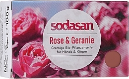 Düfte, Parfümerie und Kosmetik Creme-Seife Wildrose - Sodasan Cream Wild roses Soap