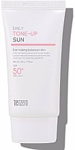 Düfte, Parfümerie und Kosmetik Tonisierende Sonnenschutzcreme für das Gesicht - Tenzero Daily Tone Up Sun SPF 50+ Pa++++