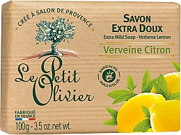 Sanfte Seife mit Weiden- und Zitronenextrakt - Le Petit Olivier Extra Mild Soap Verbena and Lemon — Foto N2