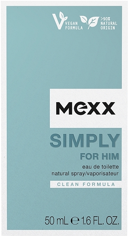 Mexx Simply For Him Eau De Toilette - Eau de Toilette — Bild N5