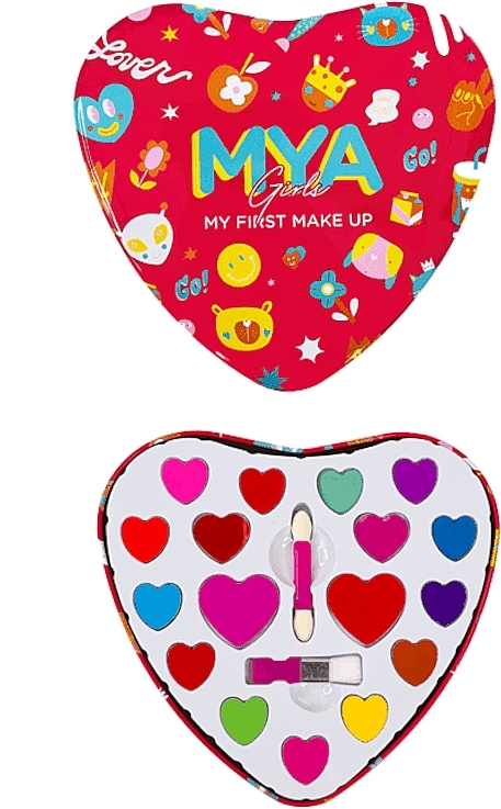 Make-up-Palette für Kinder - MYA Cosmetic Girls My First Make Up Heart — Bild N2