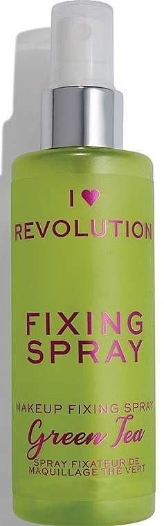 Make-up-Fixierer - I Heart Revolution Fixing Spray Green Tea — Bild N1