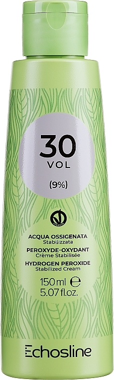 Entwicklerlotion 30 Vol (9%) - Echosline Hydrogen Peroxide Stabilized Cream 30 vol (9%) — Foto N1