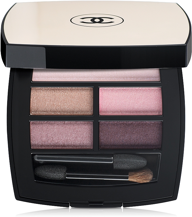 Glanz Lidschatten-Palette - Chanel Les Beiges Healthy Glow Natural Eyeshadow Palette — Bild N2