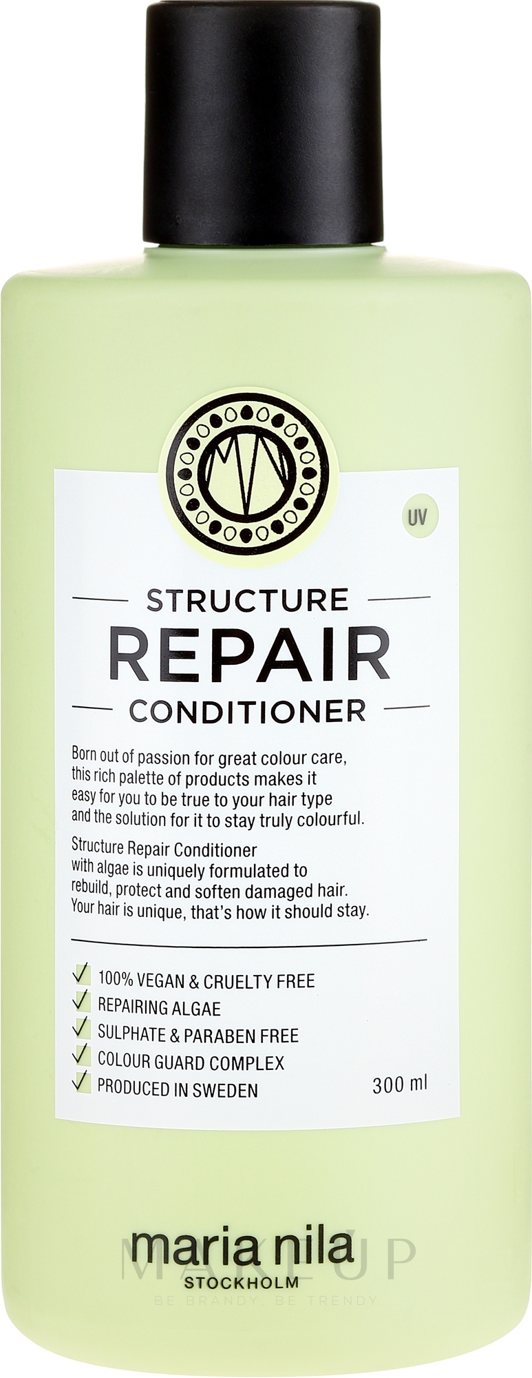 Conditioner für trockenes und strapaziertes Haar mit Algen - Maria Nila Structure Repair Conditioner — Bild 300 ml