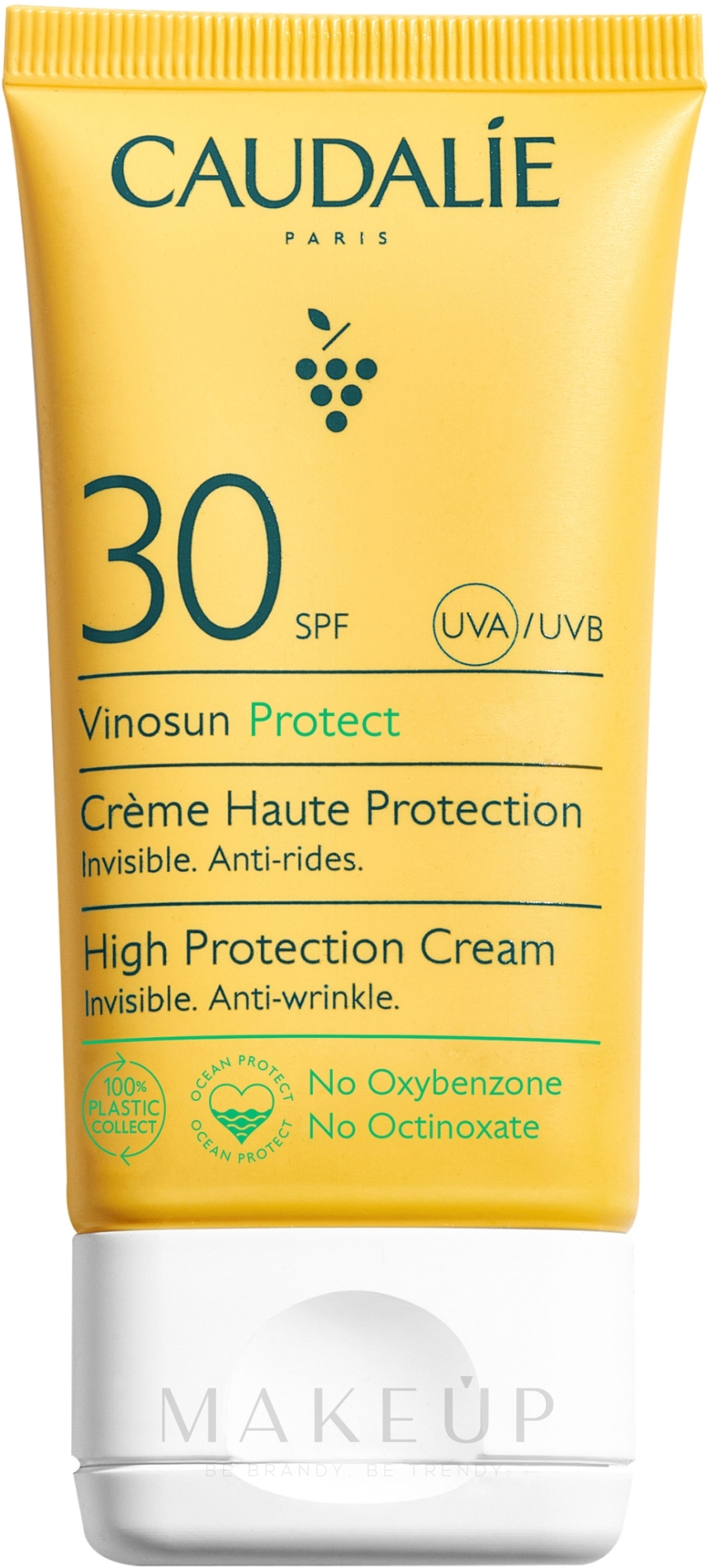 Sonnenschutzcreme SPF30 - Caudalie Vinosun High Protection Cream SPF30 — Bild 50 ml