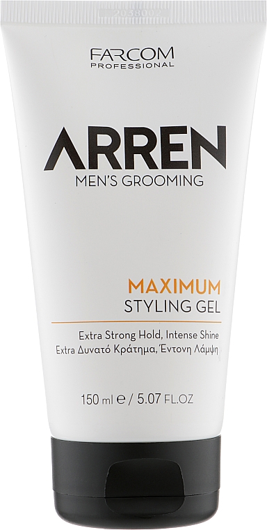 Haarstyling-Gel - Arren Men's Grooming Maximum Styling Gel — Bild N1