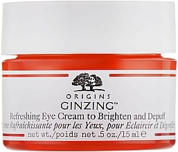 Düfte, Parfümerie und Kosmetik Erfrischende und aufhellende Augencreme - Origins GinZing Refreshing Eye Cream To Brighten And Depuff