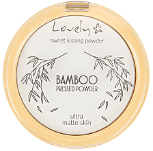 Düfte, Parfümerie und Kosmetik Gesichtspuder - Lovely Bamboo Pressed Powder