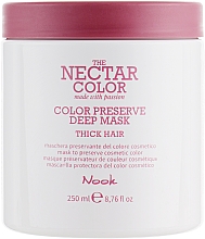 Düfte, Parfümerie und Kosmetik Farbschutz-Haarmaske für steifes und dickes Haar - Nook The Nectar Color Color Preserve Deep Mask