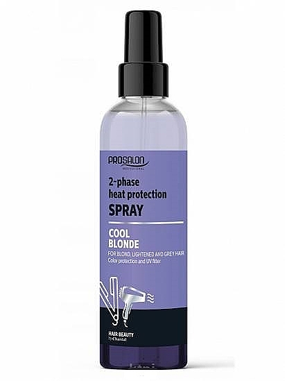 Zwei-Phasen-Hitzeschutzspray für blondes Haar - Prosalon Cool Blonde 2-Phase Heat Protection Spray — Bild N1