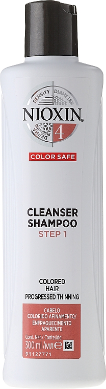 Shampoo für gefärbtes und dünner werdendes Haar - Nioxin Cleanser Shampoo Step 1 — Bild N1