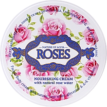 Düfte, Parfümerie und Kosmetik Nährende Gesichtscreme mit natürlichem Rosenwasser - Nature of Agiva Roses Face Cream