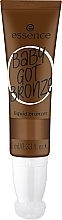 Flüssiger Gesichtsbronzer  - Essence Baby Got Bronze Liquid Bronzer	 — Bild N1