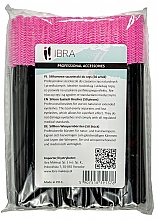 Düfte, Parfümerie und Kosmetik Wimpernbürsten aus Silikon 50 St. schwarz-rosa - Ibra Silicone Eyelash Brushes