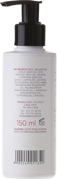 Rosadia - Sanftes Make-up Reinigungsöl mit Rosenbaum- und Geranienöl und Vitamin E — Bild N2