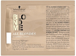 Haarkonzentrat für alle Haartypen mit Vitamin C - Schwarzkopf Professional Blondme All Blondes Vitamin C Shot — Bild N2