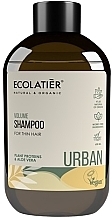 Stärkendes Volumen-Shampoo für dünnes Haar mit Pflanzenproteinen und Aloe Vera - Ecolatier Urban Volume & Strength Shampoo — Bild N1